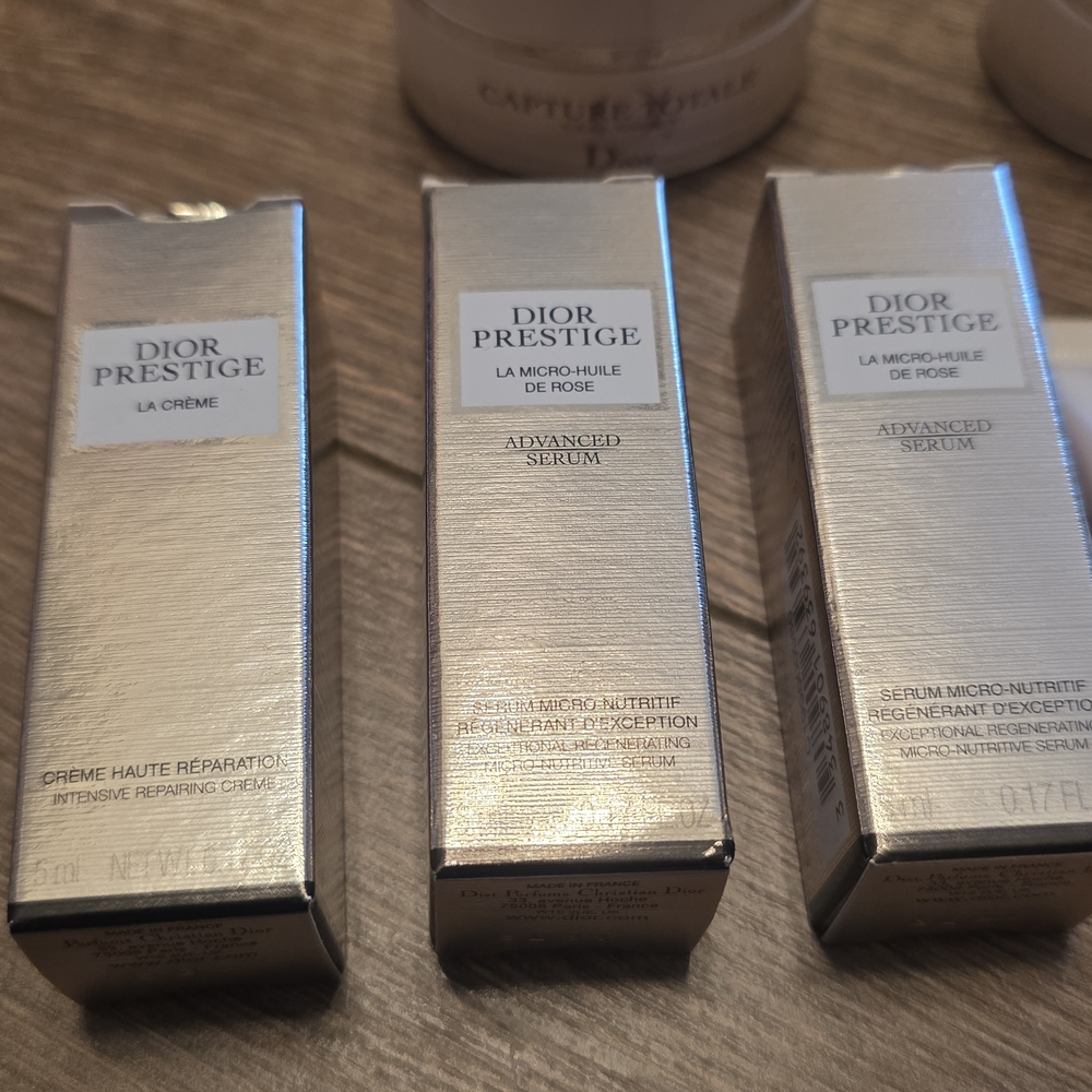 Dior Women’s Skincare Set – White Travel & Day Cream Collection - Picture 6 of 7